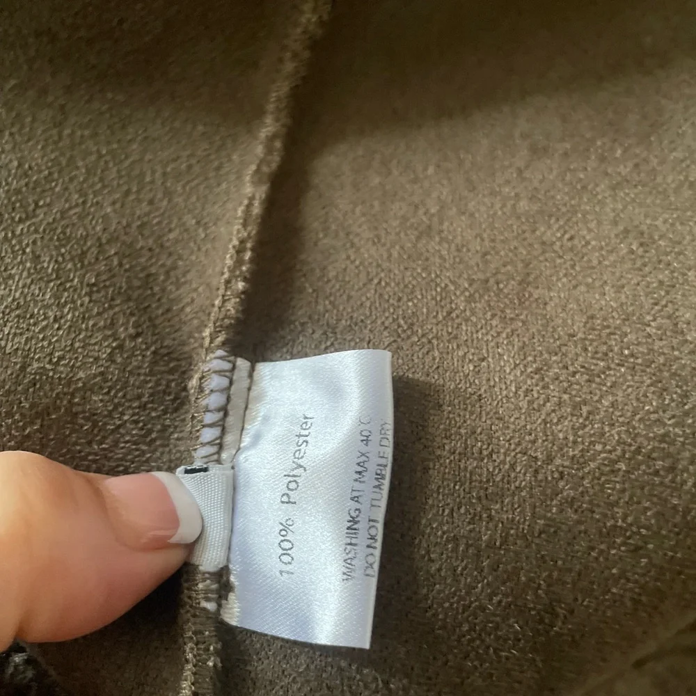 Silk Maison] Oversized Sherpa Quilted Fleece Jacket Coat - Picture 13 of 13